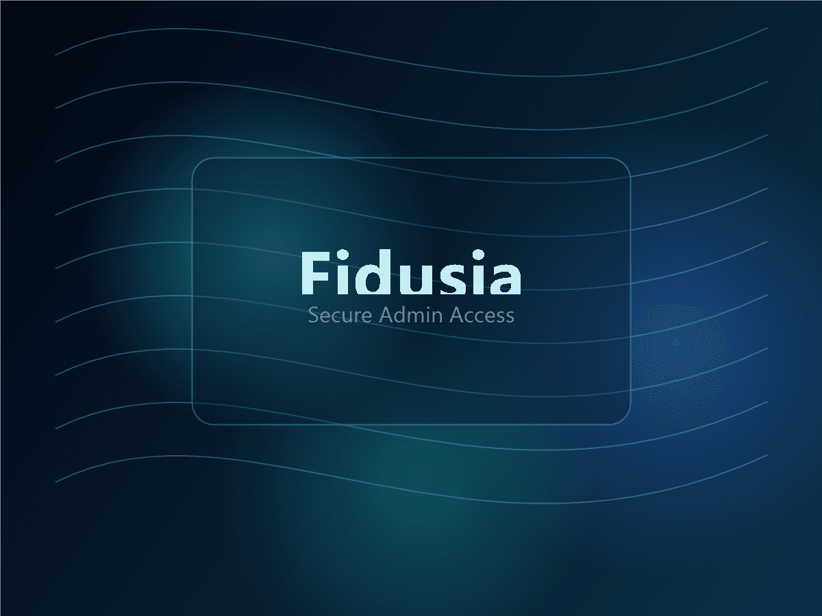 Fidusia secure admin visual